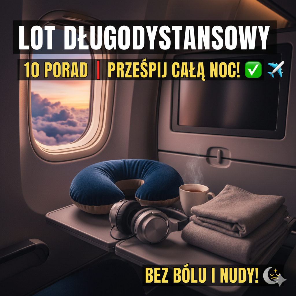 10 Sprawdzonych Sposobów na Komfortowy Lot Długodystansowy